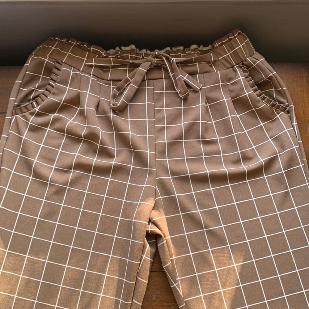Brown slacks